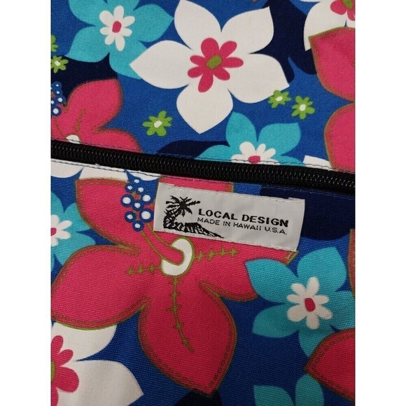 Local Design Made In Hawaii Tote Bag Beach Flowers - Picture 5 of 7